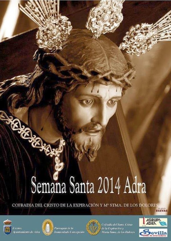 Horarios e Itinerarios Semana Santa Adra (Almería) 2014