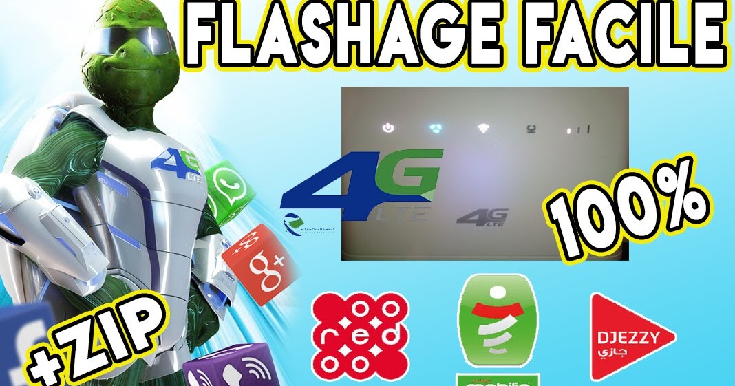 Flash modem 4G ALGIRIE (mobilis,ooredoo,djezzy) Mhitech