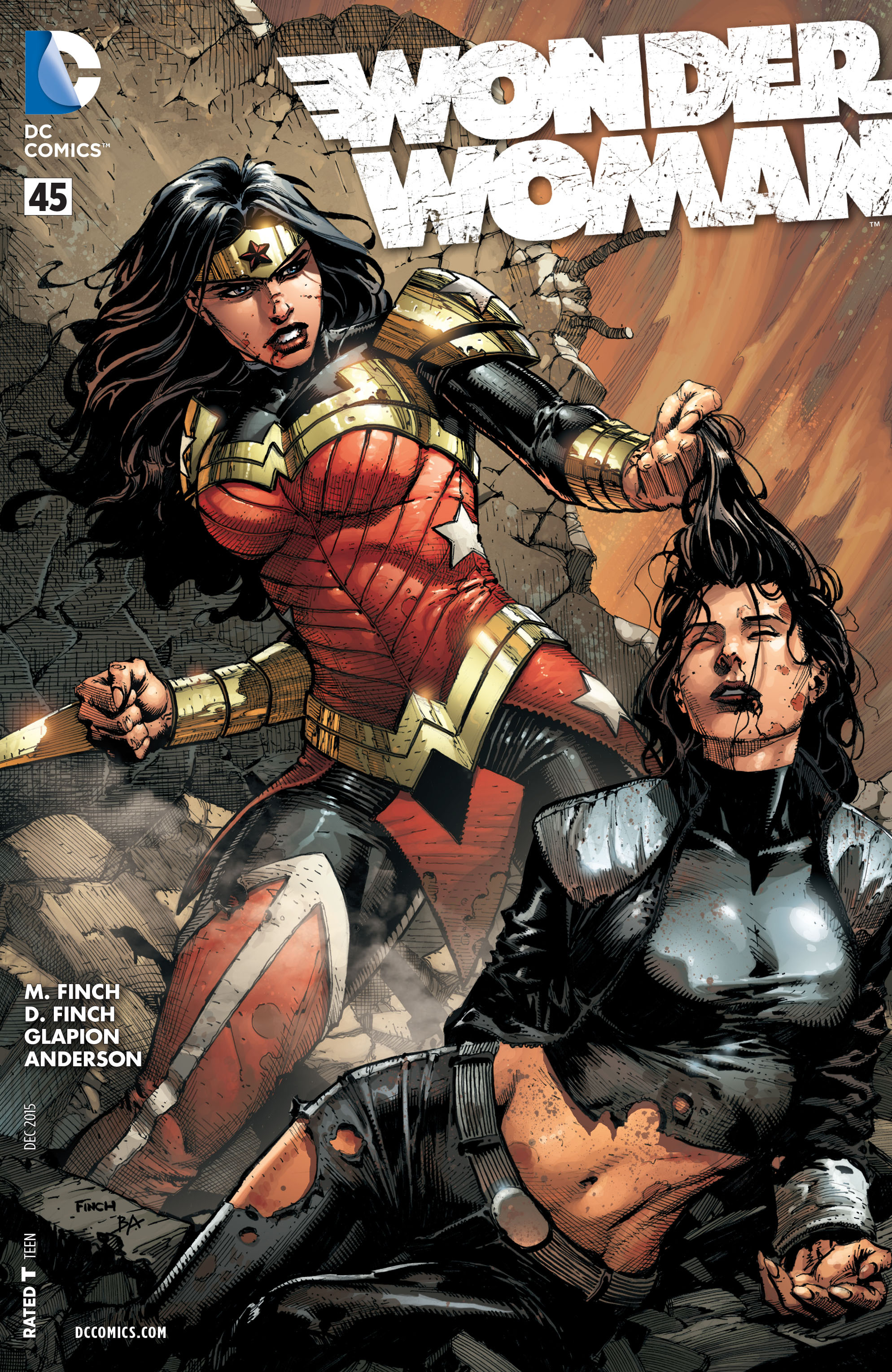 Read online Wonder Woman (2011) comic -  Issue #45 - 1