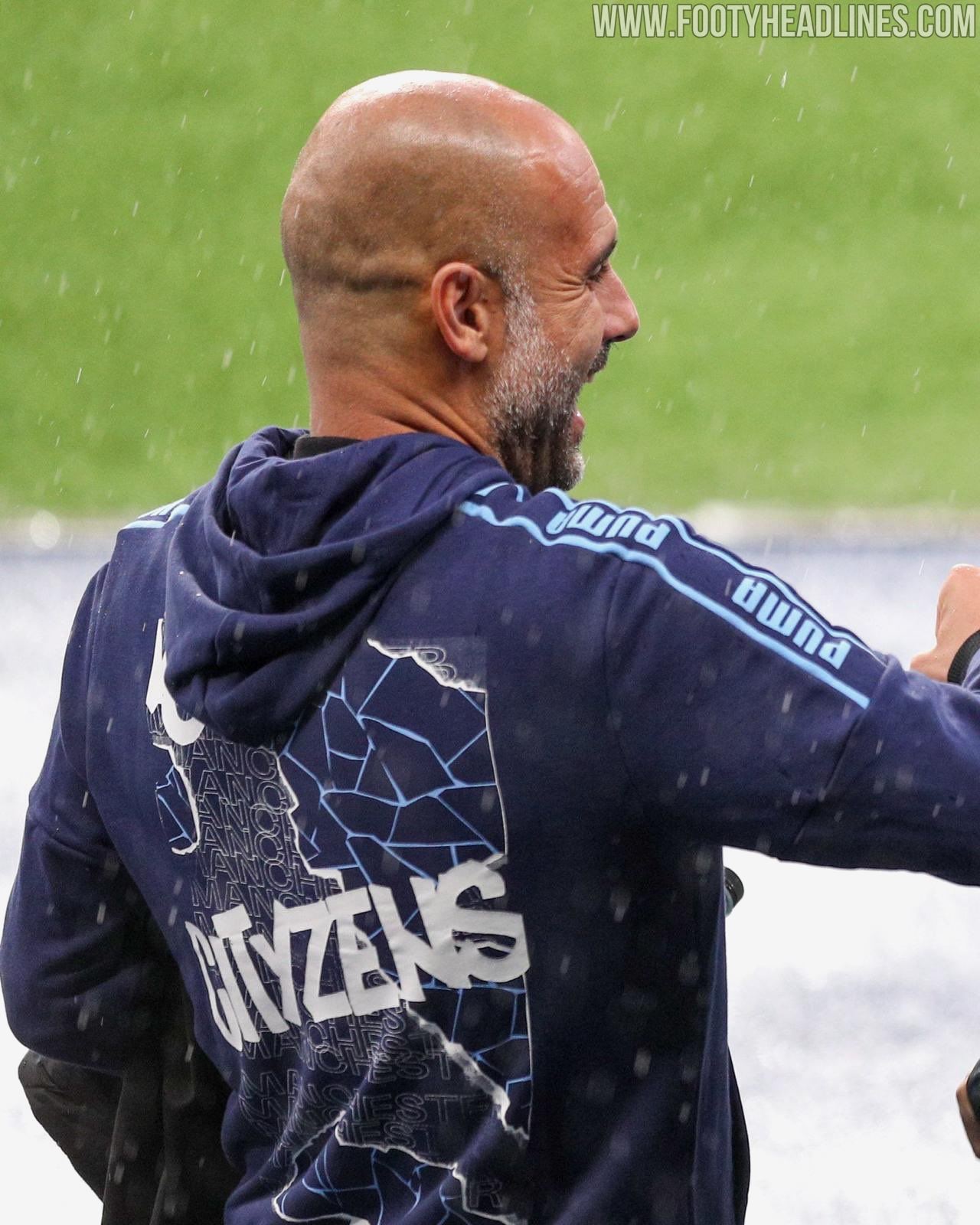 Guardiola Puma Jacket Pep Guardiola Hoodie Jacket Champions League Puma  Jacke Pep Guardiola Pep Guardiola Hoodie