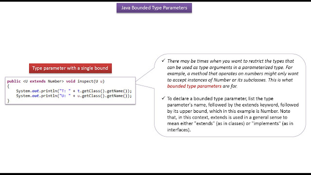 JAVA EE: Java Tutorial: Java Generics[Define a generic method which ...