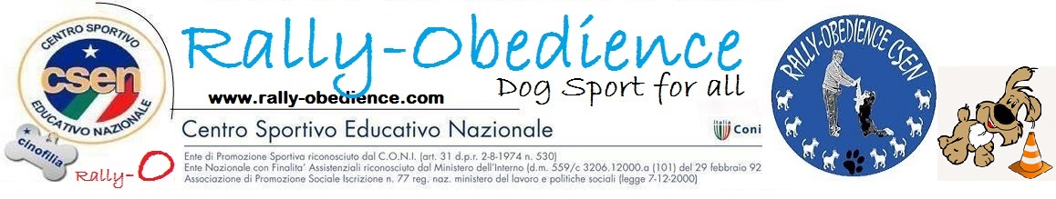 Rally - Obedience CSEN