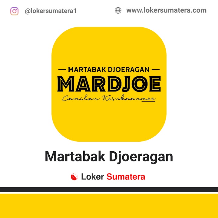 Loker | Lowongan Kerja, Martabak Djoeragan sebagai Crew Outlet, Cashier Loker | Lowongan Kerja, Martabak Djoeragan sebagai Crew Outlet, Cashier