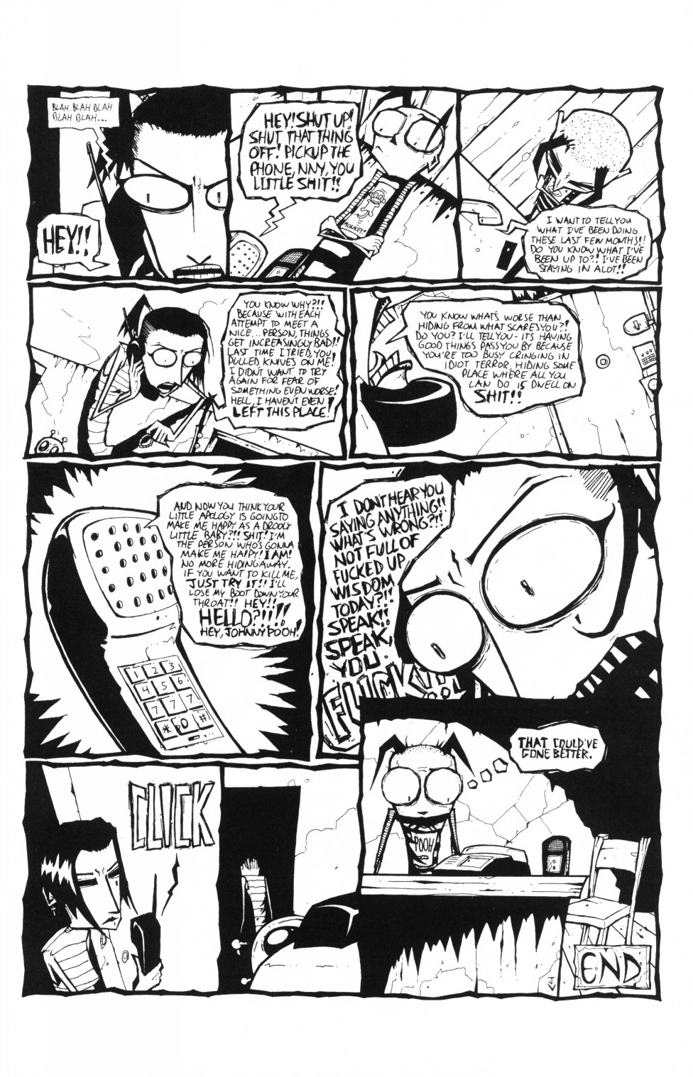 Read online Johnny the Homicidal Maniac comic -  Issue #7 - 11