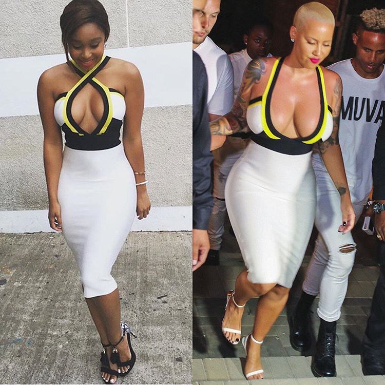 Amber Rose or Minnie Dlamini : Who wore it better or the ...