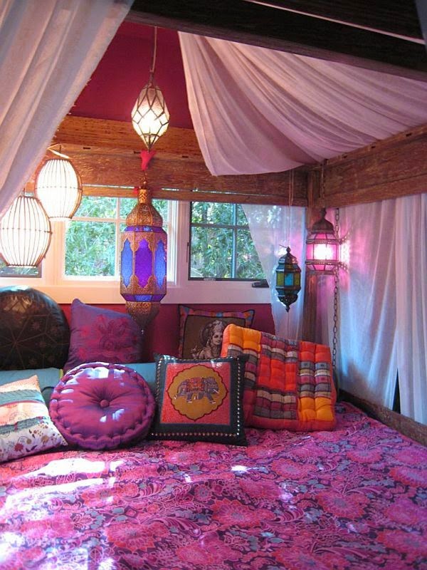 desain ruang tempat tidur bernuansa arab
