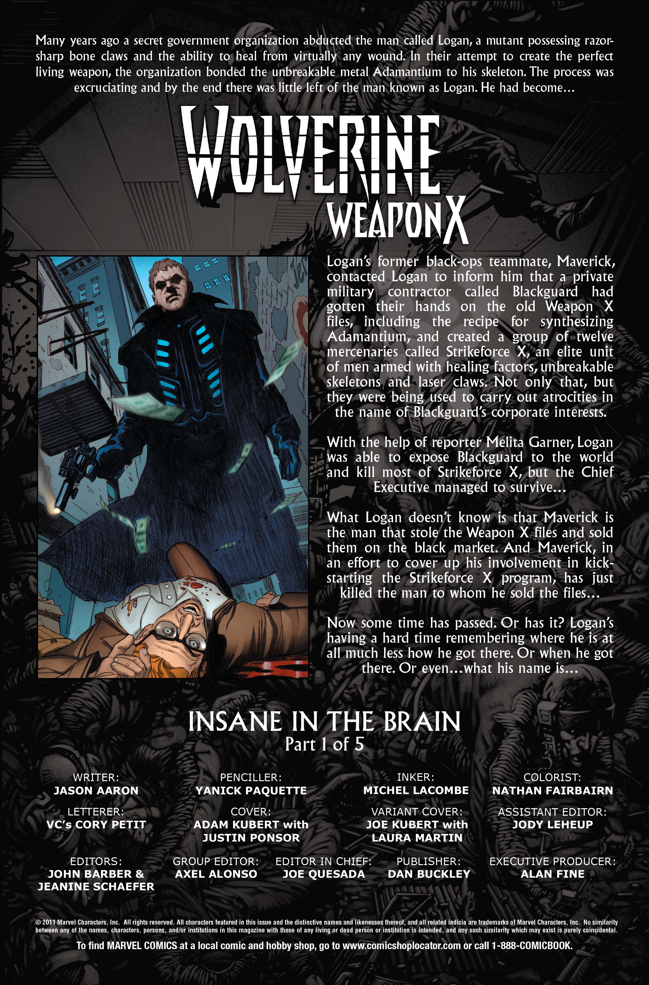 Read online Wolverine: Weapon X comic -  Issue #6 - 2