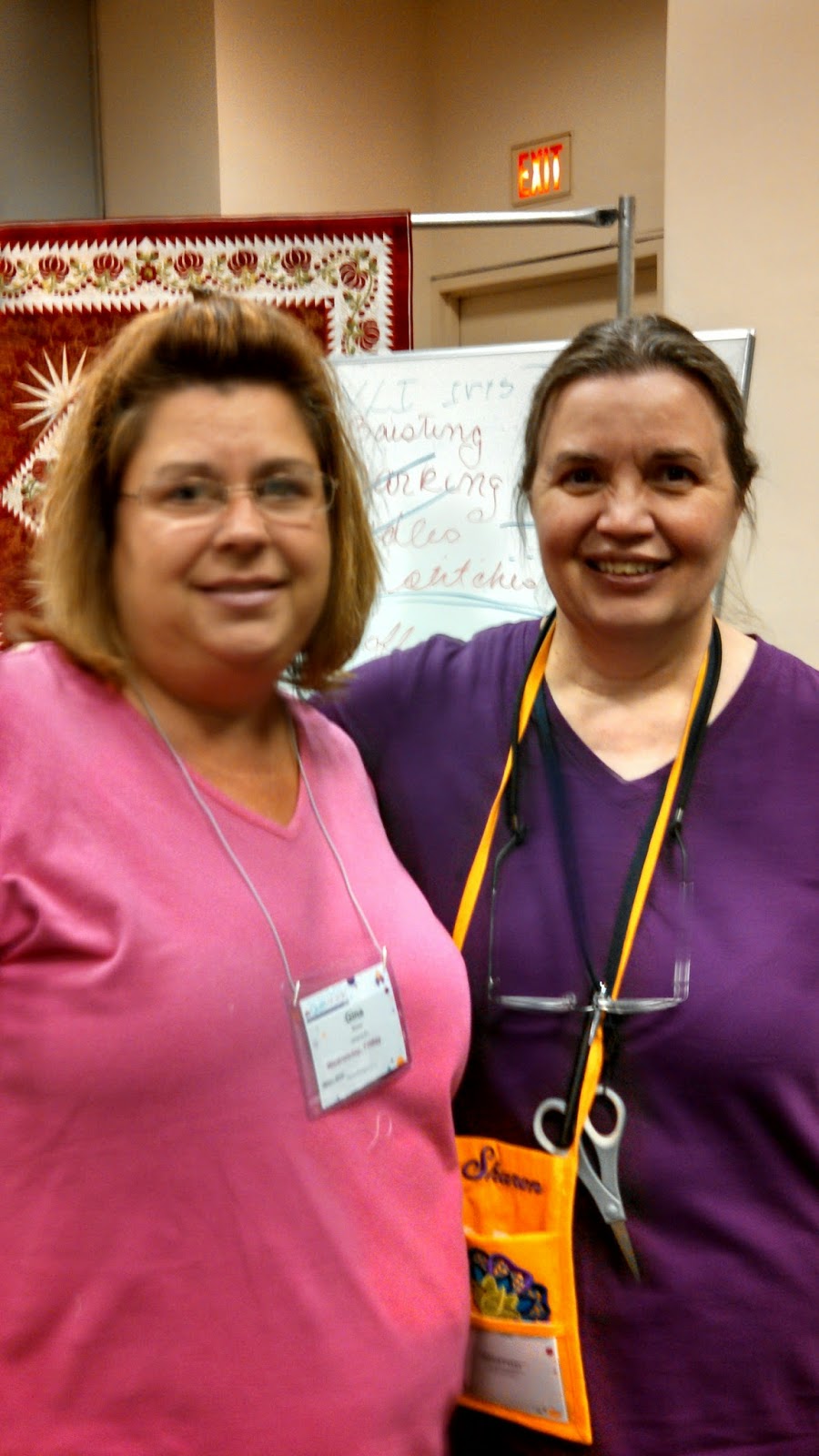 Just Quilted by Gina Boone AQS Quilt Show in Charlotte, NC