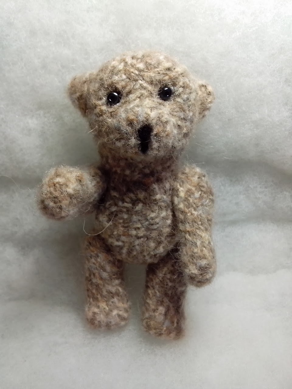 Grand Ours Ancien 45 Cm - Style Steiff, Yeux En Verre, Articulé, Collection FADAP Pintel JPM