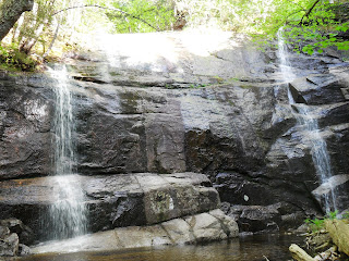 Noble Falls / Bridesmaid Falls on Cannon Mountain NH