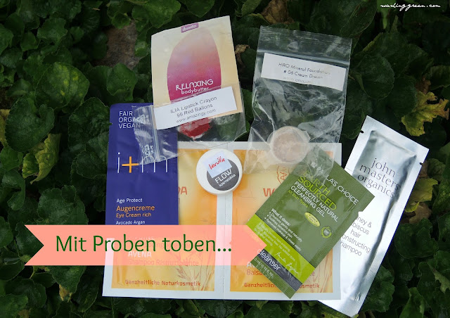 mit Proben toben