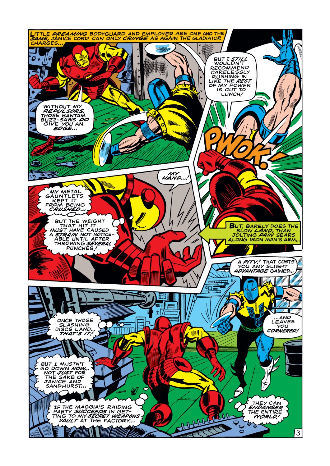 Read online Iron Man (1968) comic -  Issue #8 - 4