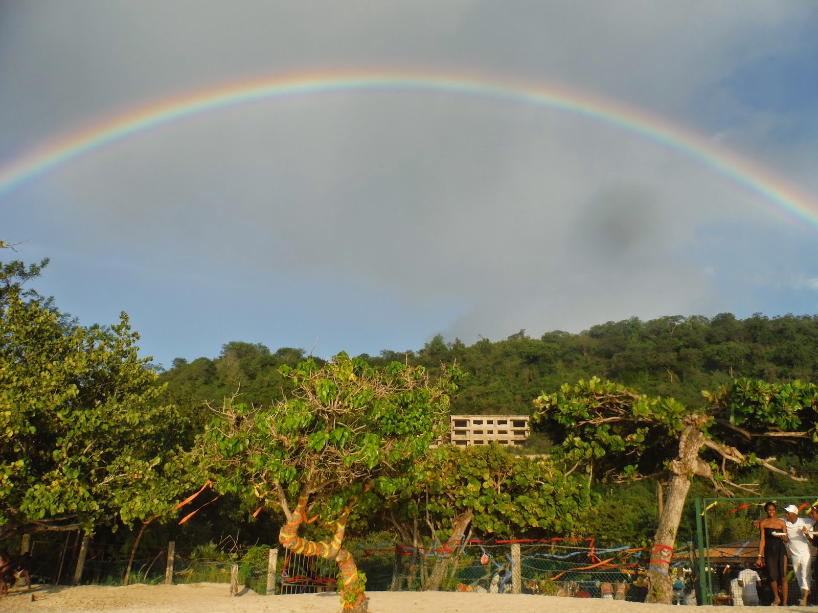 Volunteering in Grenada Our journey Rain, you only think you don't