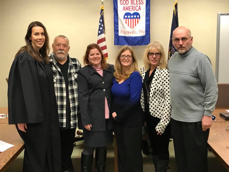 Frackville Mayor and Council Members Sworn In