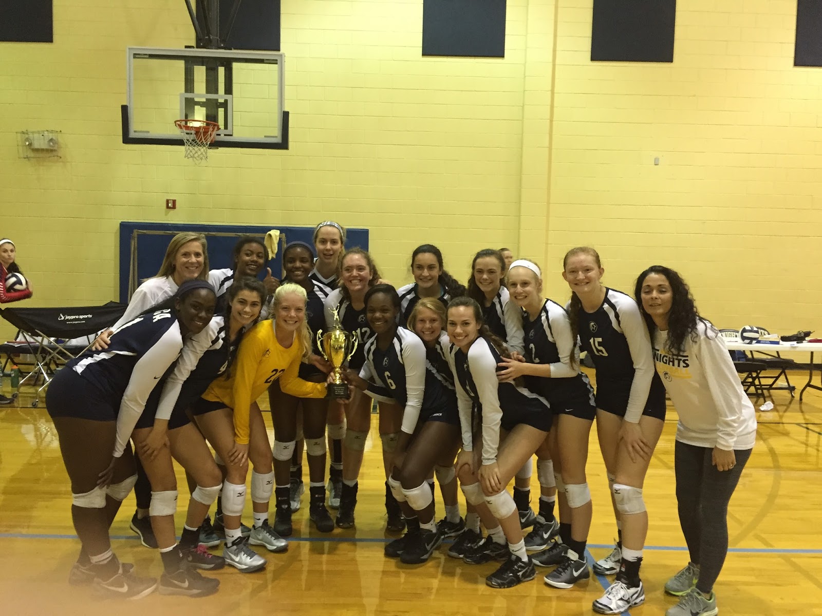 2016 Volley with the Knights Congrats to NRCA for winning the 2016