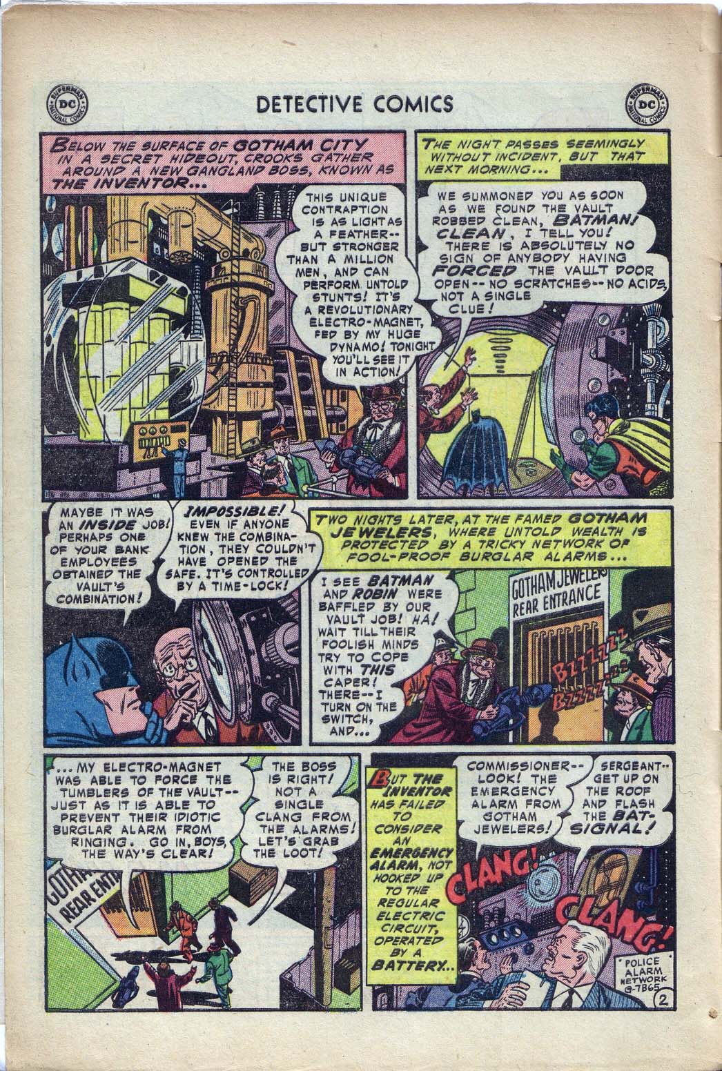 Detective Comics (1937) 209 Page 2