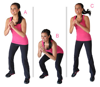 Squat Jumps to Get Rid of Buttocks Cellulite