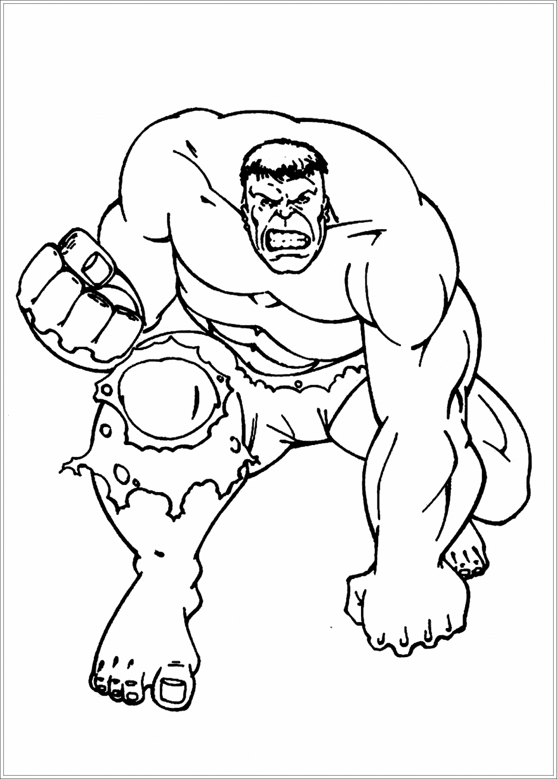 Hulk Printable Hulk Printable