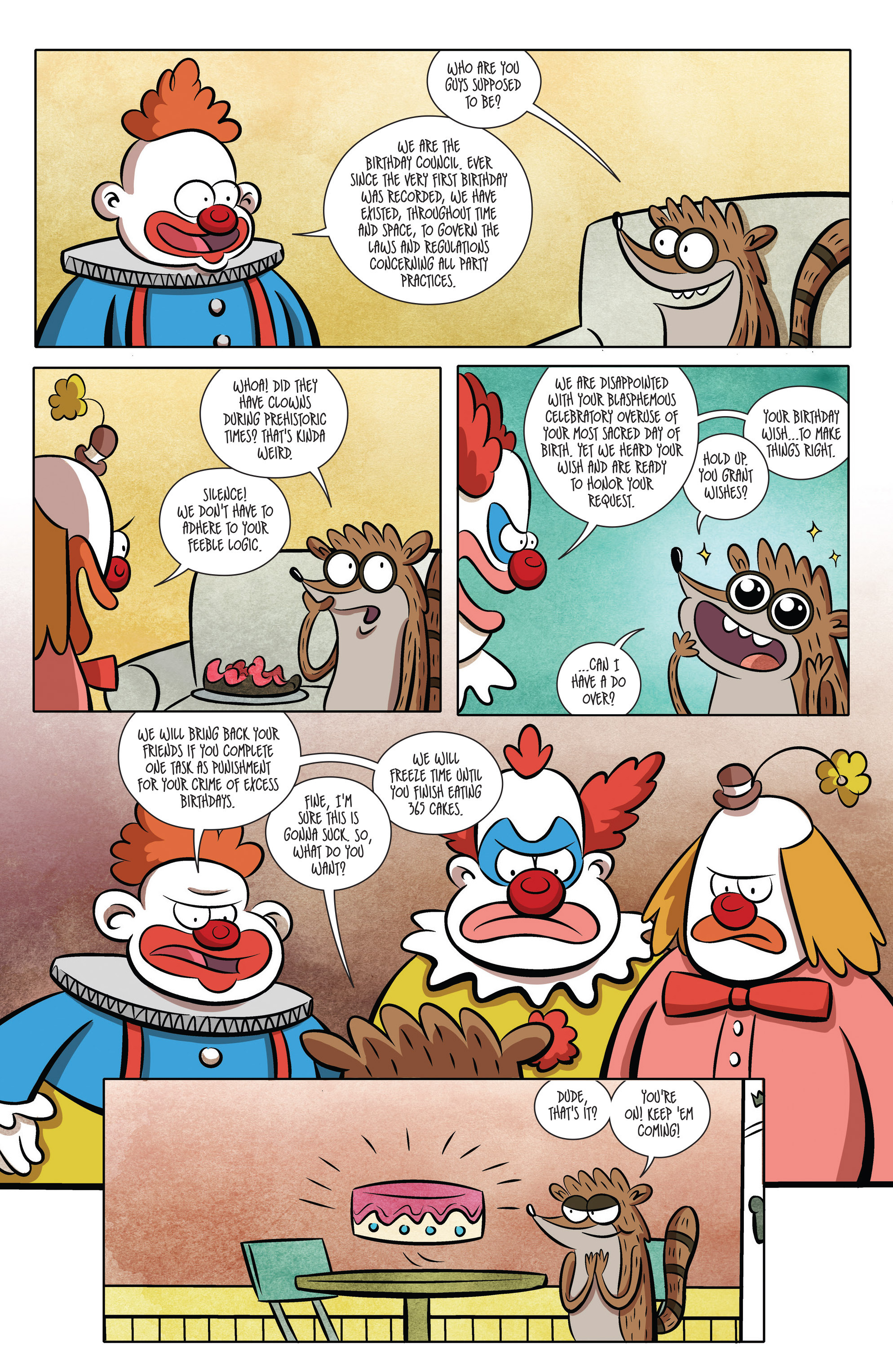 Read online Regular Show comic -  Issue # _2017 Special 1 - 7