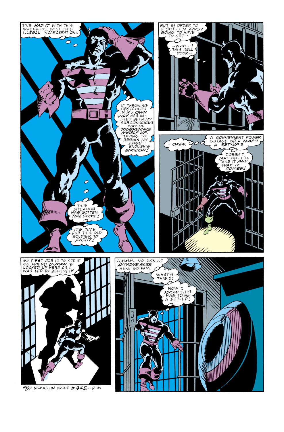 Read online Captain America (1968) comic -  Issue #348 - 12