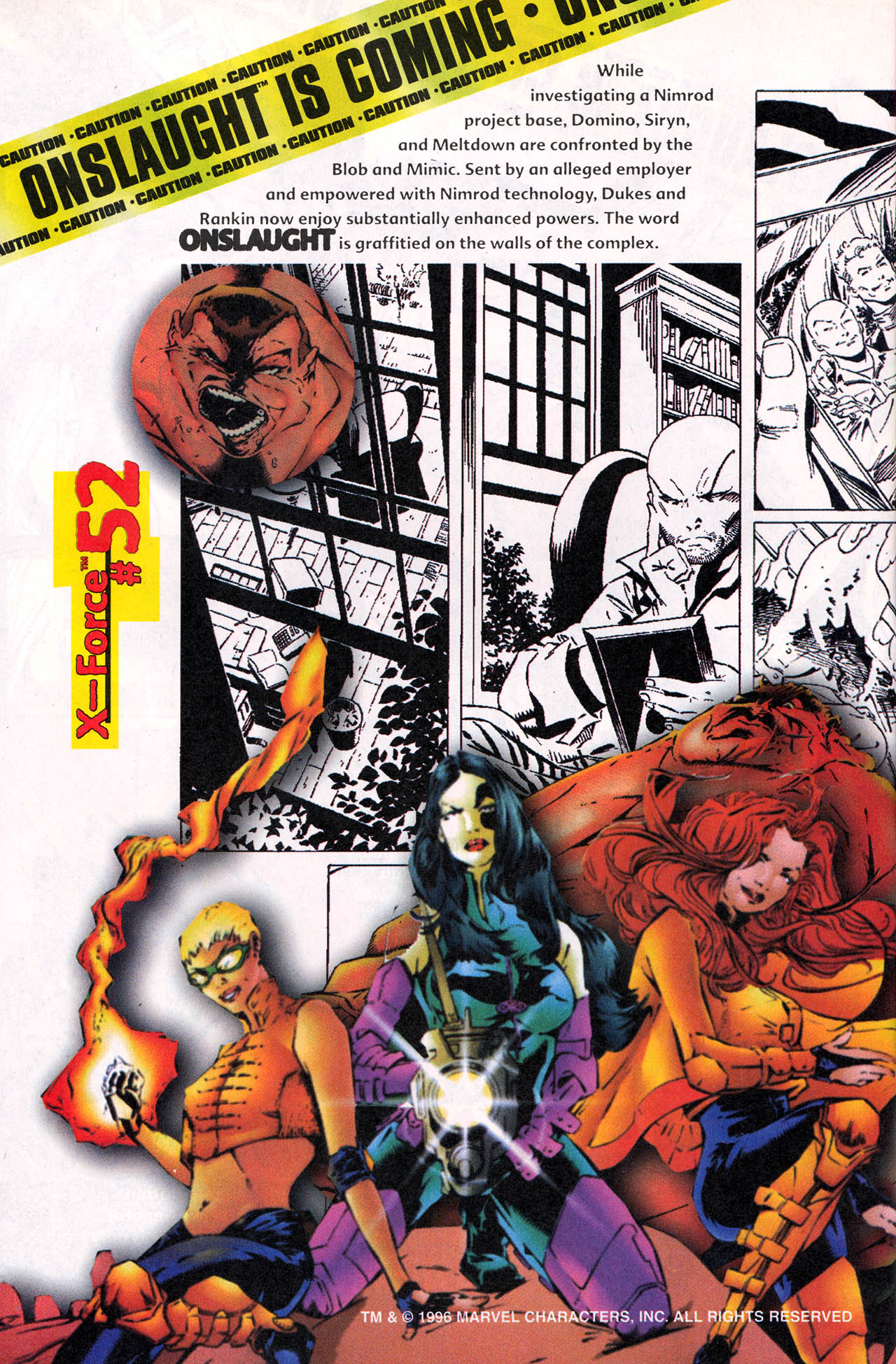 Read online X-Force (1991) comic -  Issue #56 - 36