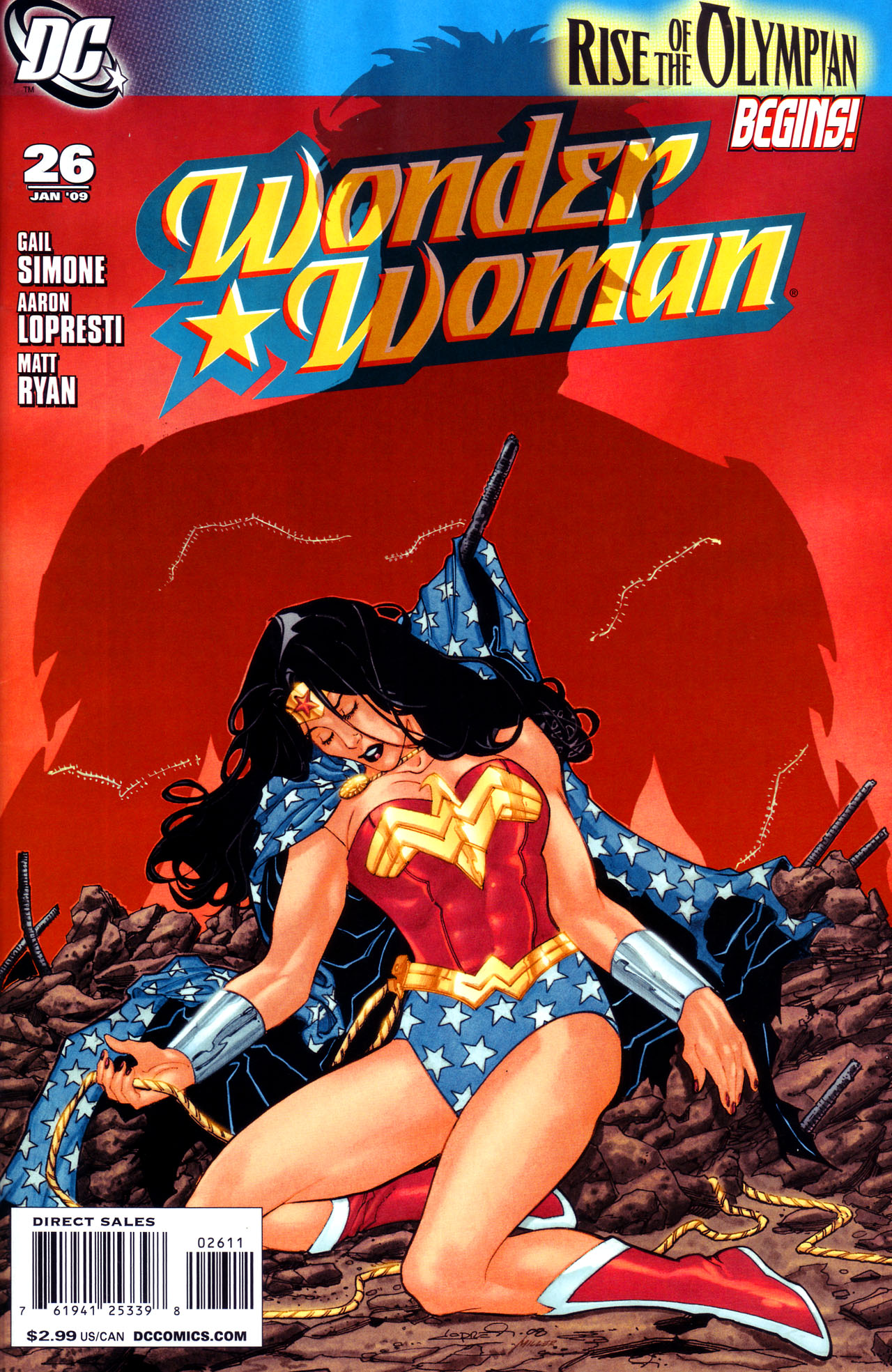 Read online Wonder Woman (2006) comic -  Issue #26 - 1