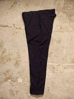 Engineered Garments "Cinch Pant & Willy Post Pant in Navy Tropical Wool & High Count Twill" Spring/Summer 2015 SUNRISE MARKET