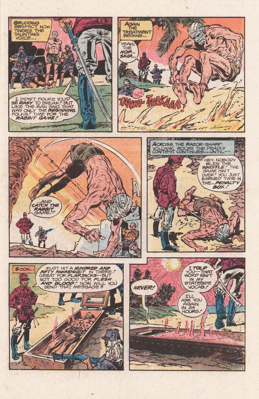 Read online Unknown Soldier (1977) comic -  Issue #209 - 9