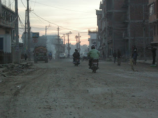 early morning Kathmandu