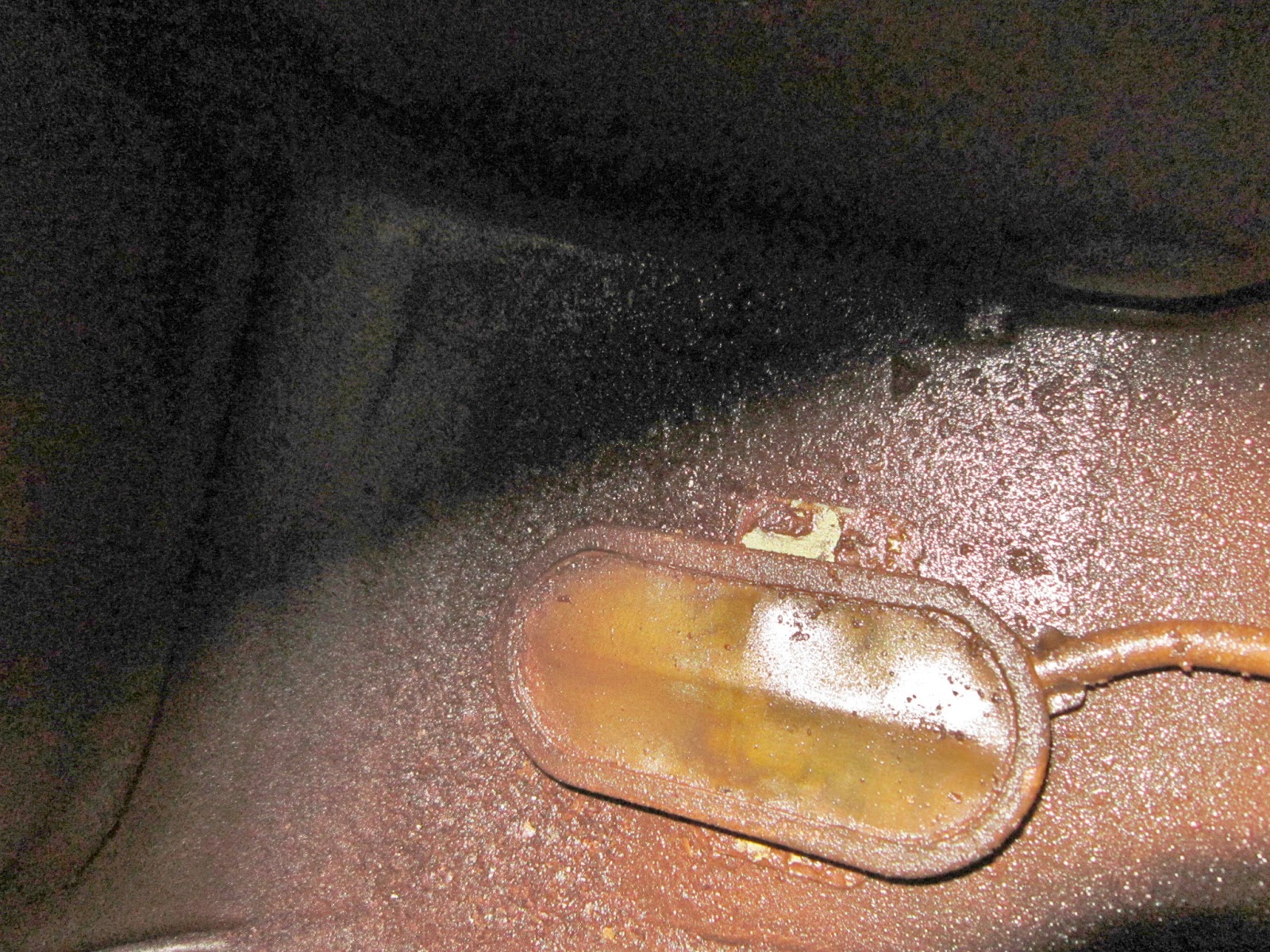 1986 Honda Goldwing Aspencade SE-i: Goldwing Fuel Tank Electrolysis