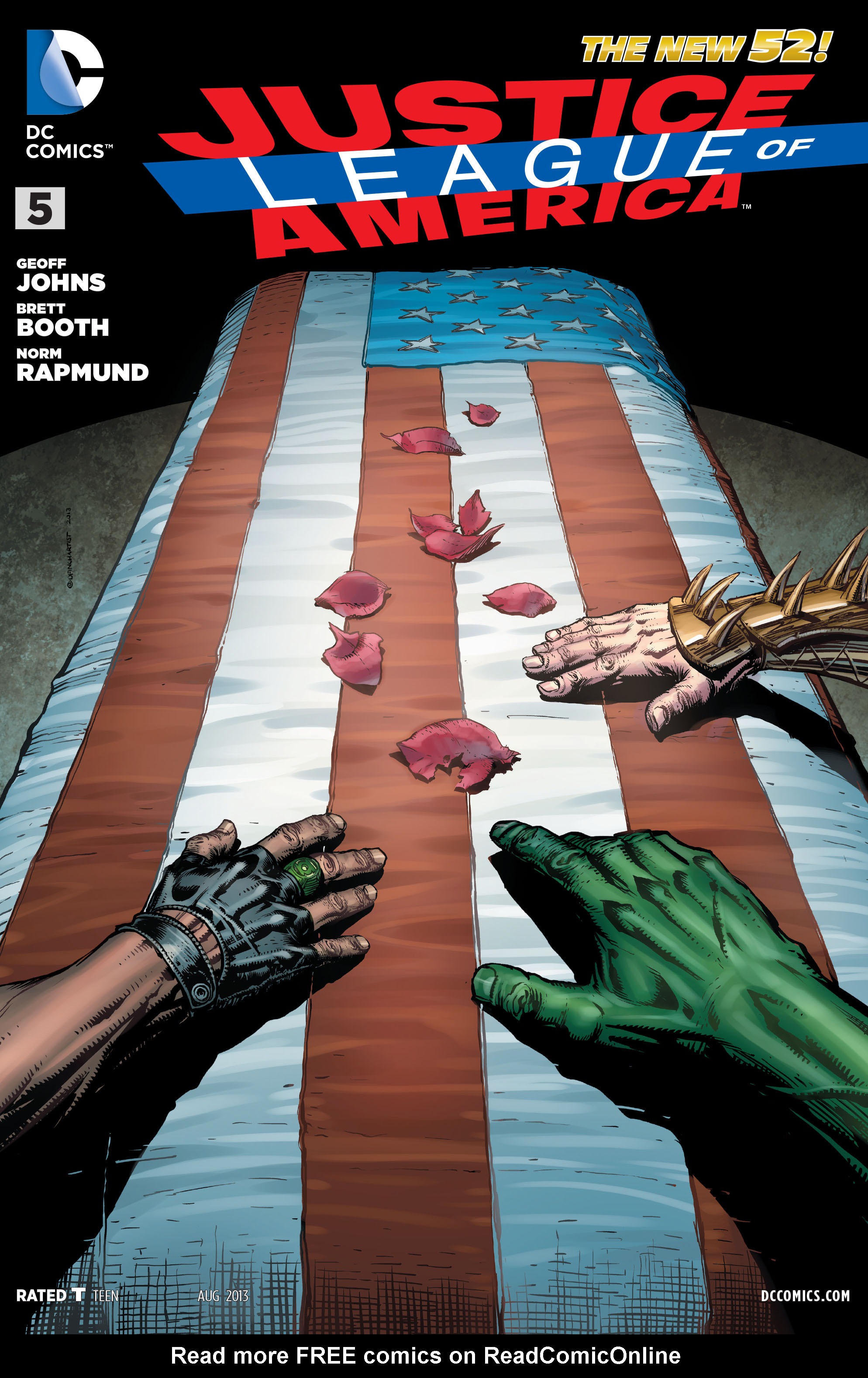Read online Justice League of America (2013) comic -  Issue #5 - 1