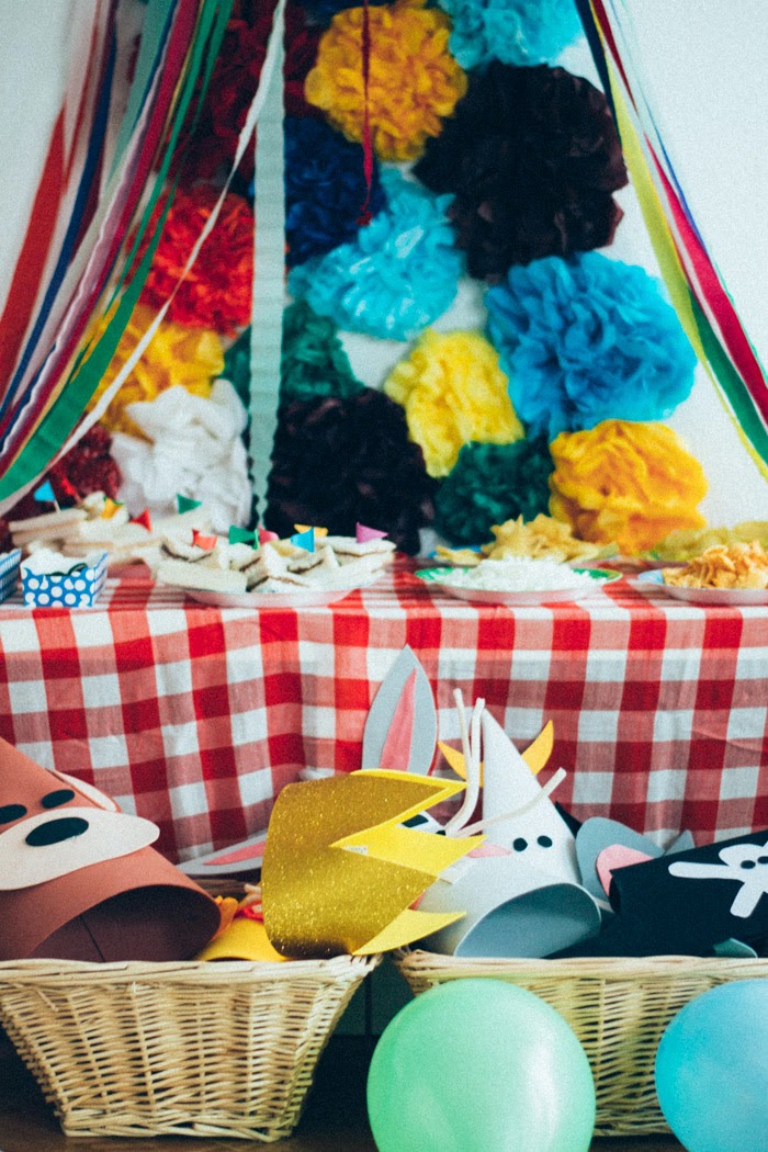 Cumpleaños infantil colores Cumpleaños infantil colores