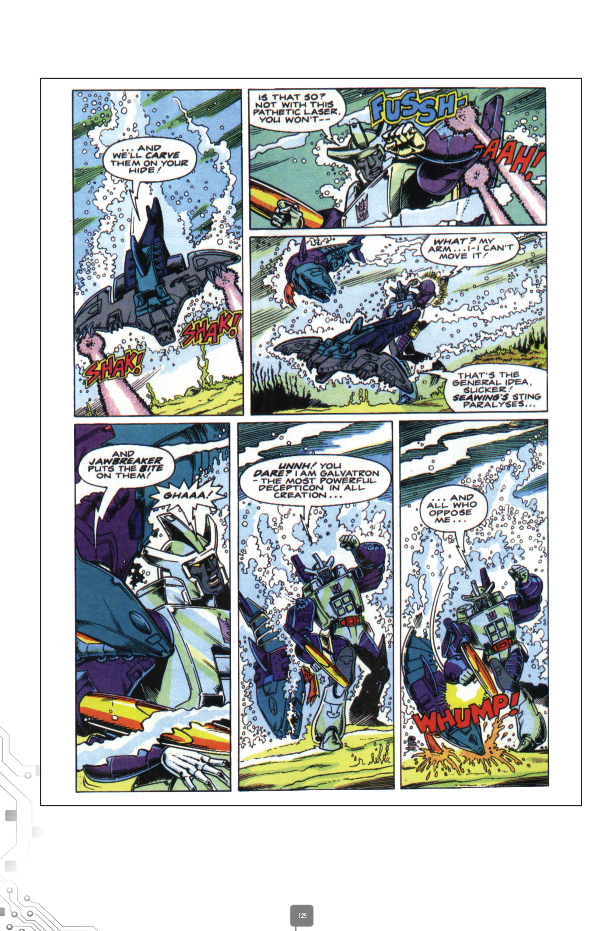 Read online The Transformers Classics UK comic - Issue # TPB 5 - 129