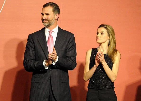 Prince Felipe and Princess Letizia attend XIII National Young Business Award at Parador Nacional