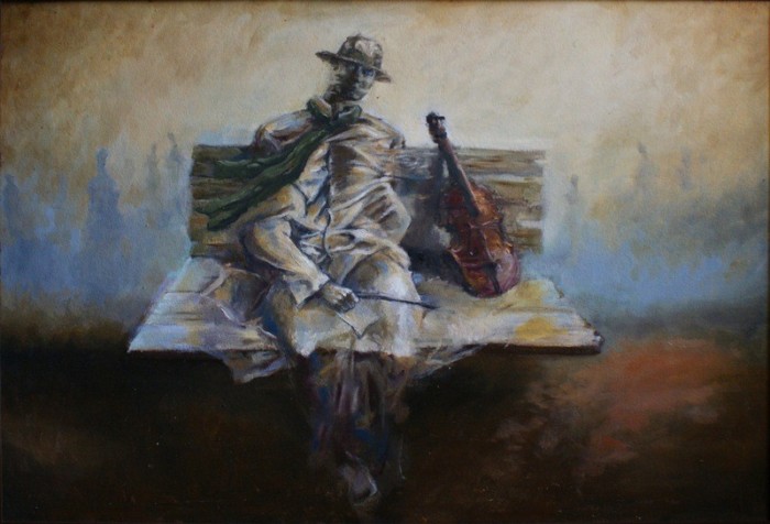 Грузинский художник. Giorgi Makharashvili