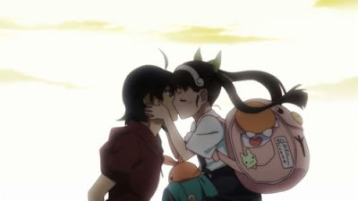 Hachikuji hôn từ biệt Araragi