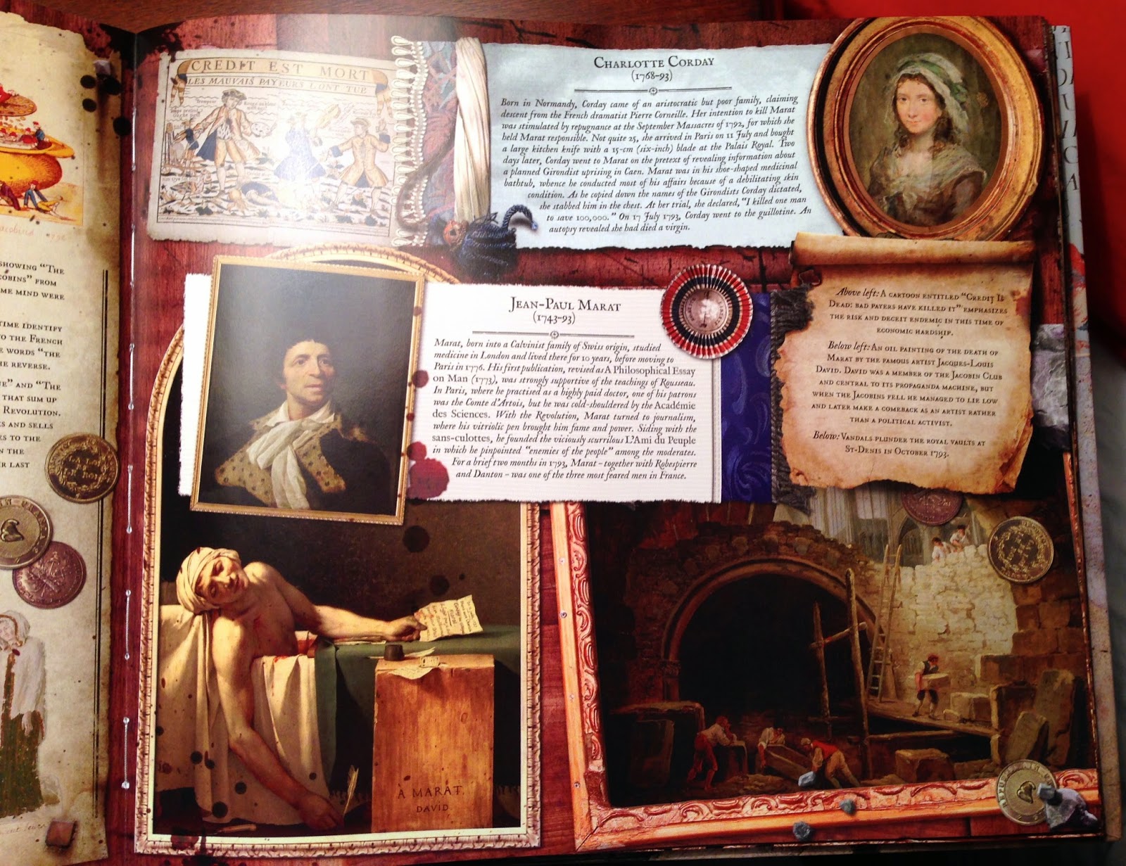 French Revolution. Scrapbook. Like.