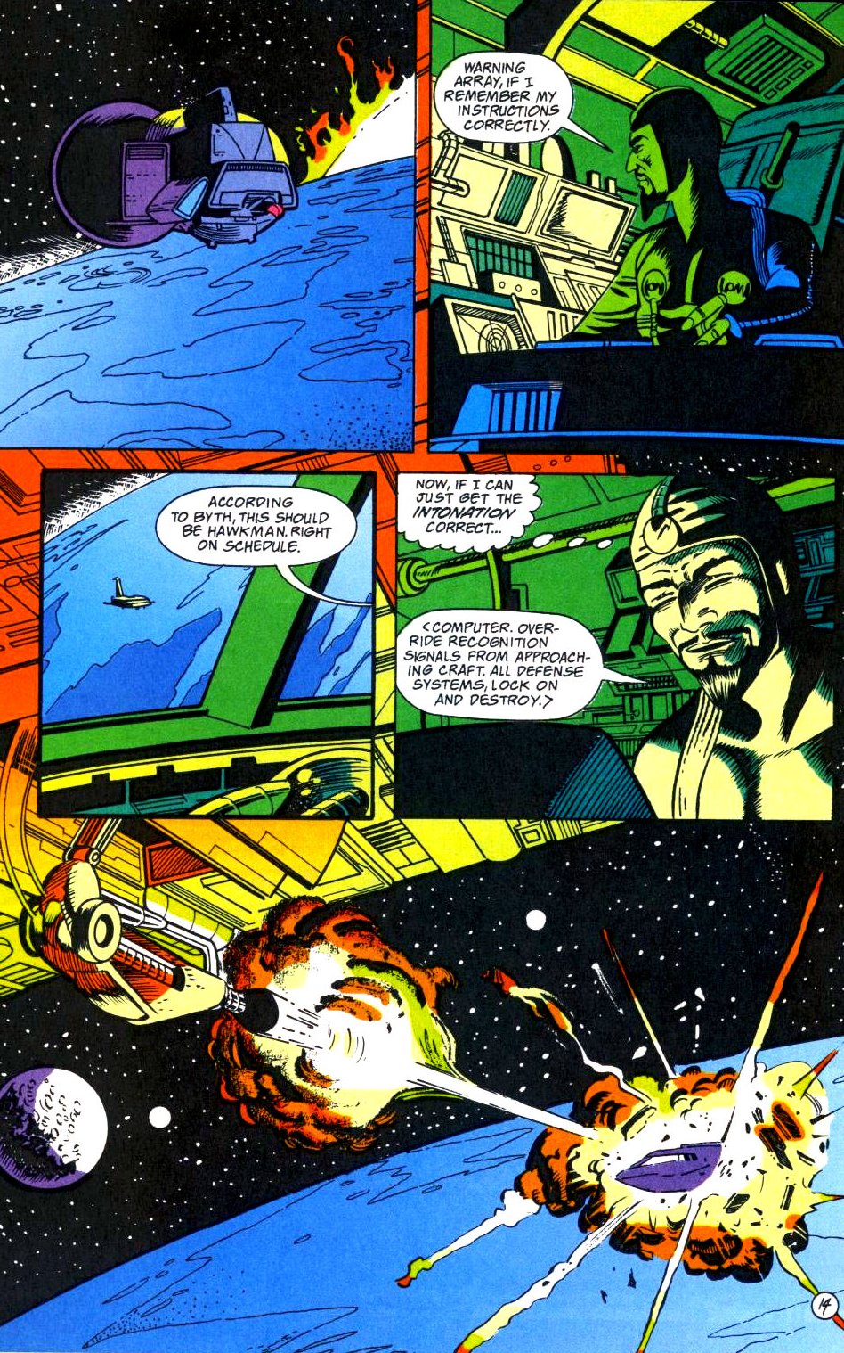 Read online Hawkworld (1990) comic -  Issue #5 - 15