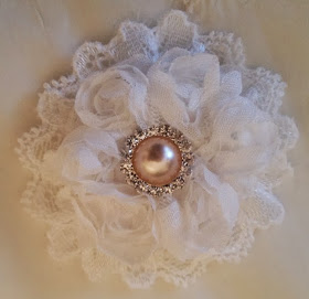 annes papercreations: Shabby chic Lace flower tutorial - WOC design ...