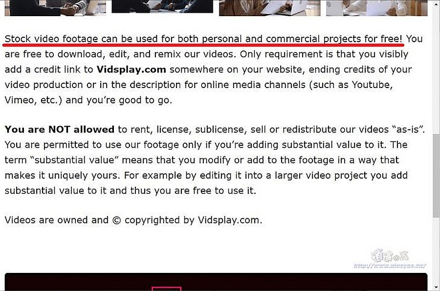 Vidsplay 免費影片素材網站
