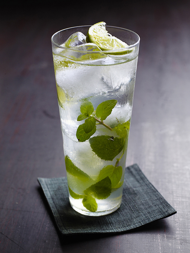 Food Paradise Lemon lychee mint mocktail
