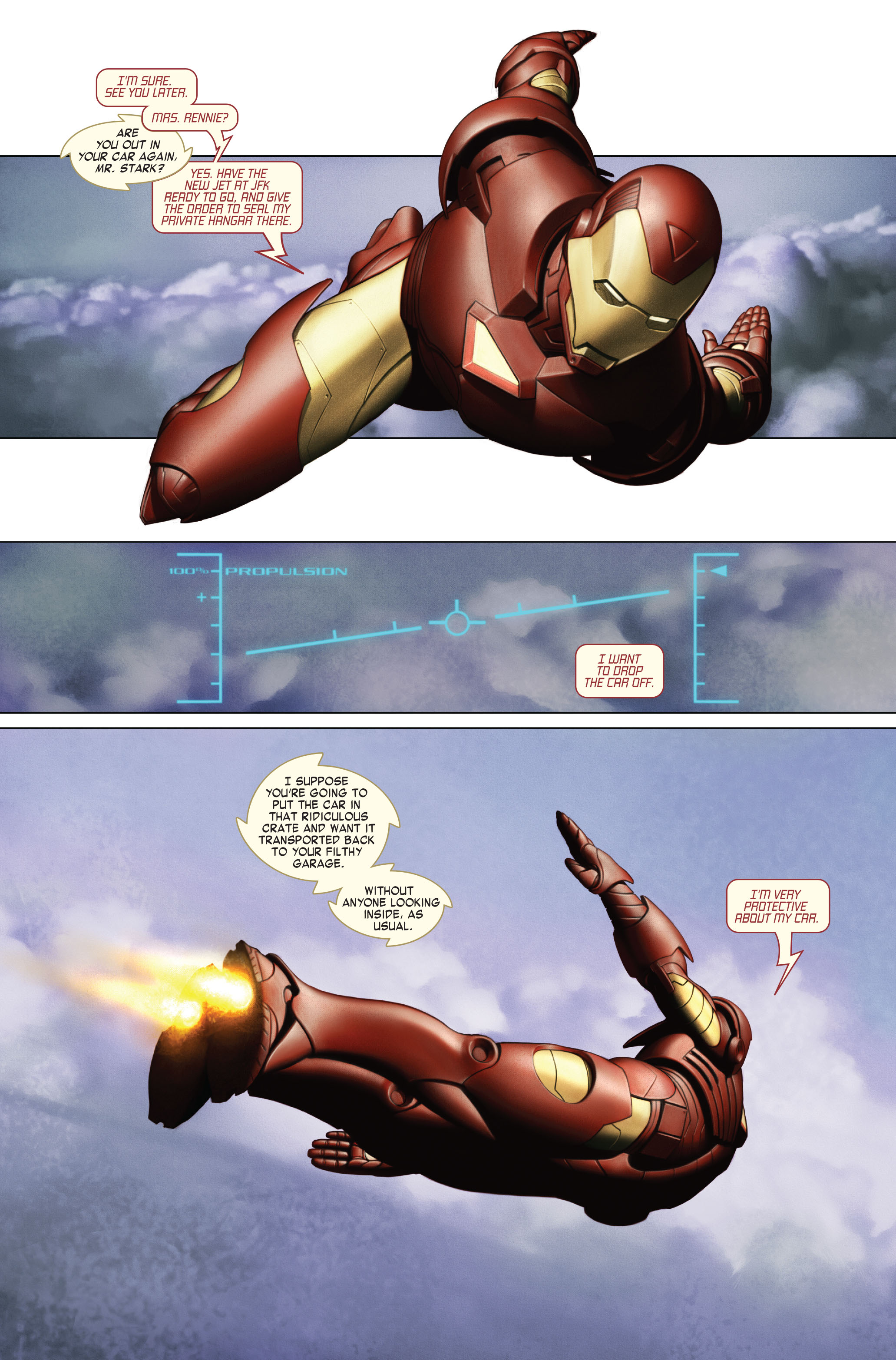 Iron Man (2005) 1 Page 30