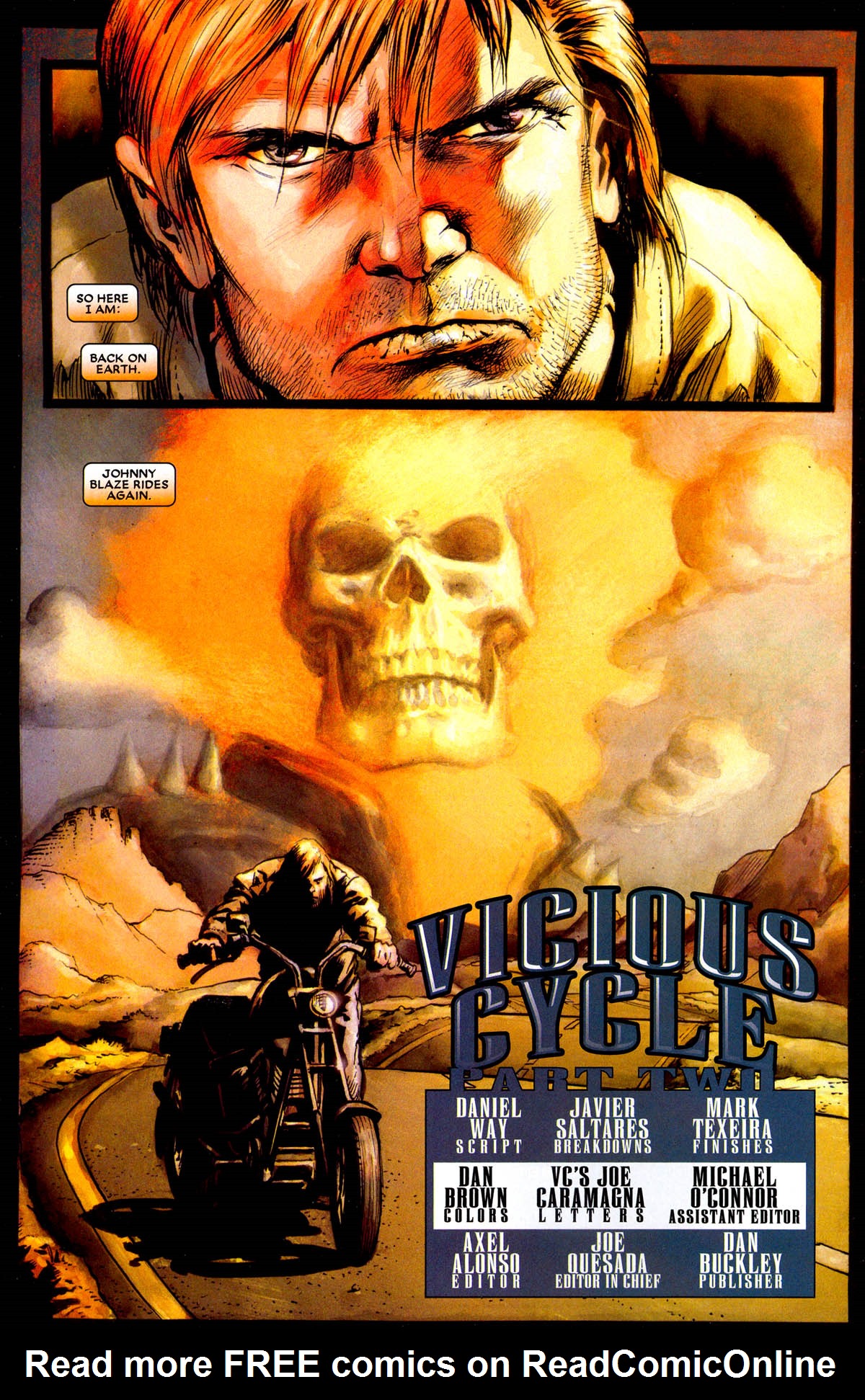 Read online Ghost Rider (2006) comic -  Issue #2 - 4