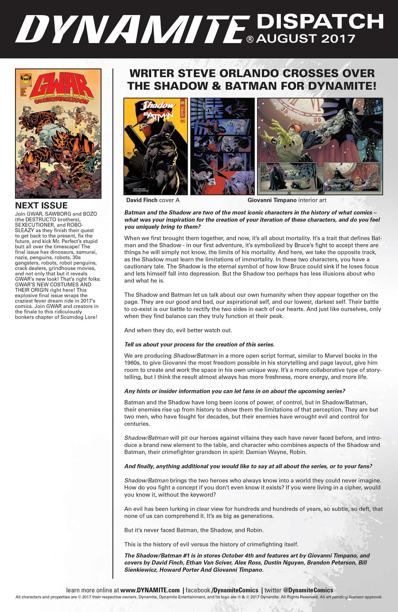 Read online Gwar: Orgasmageddon comic -  Issue #3 - 27