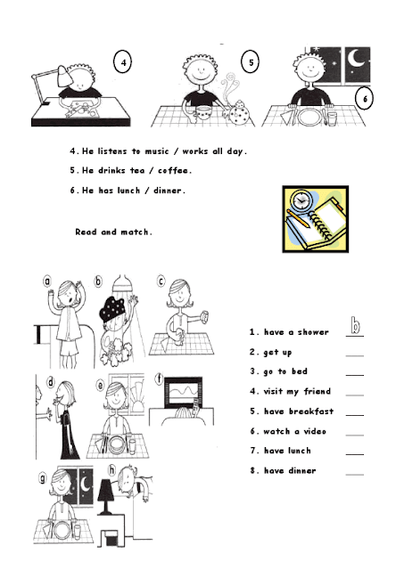 6. Sinif İngilizce Geniş Zaman Konusu ile İlgili Aliştirmalar