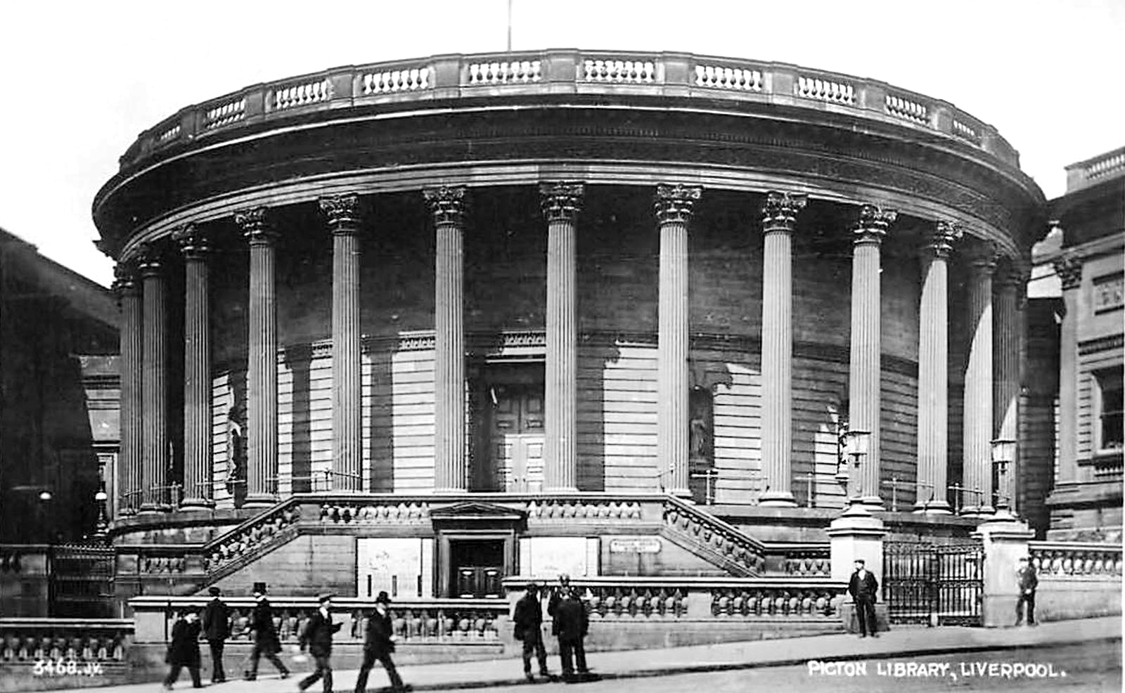 The Picton Reading Room of Liverpool Central Library, on William Brown Street.