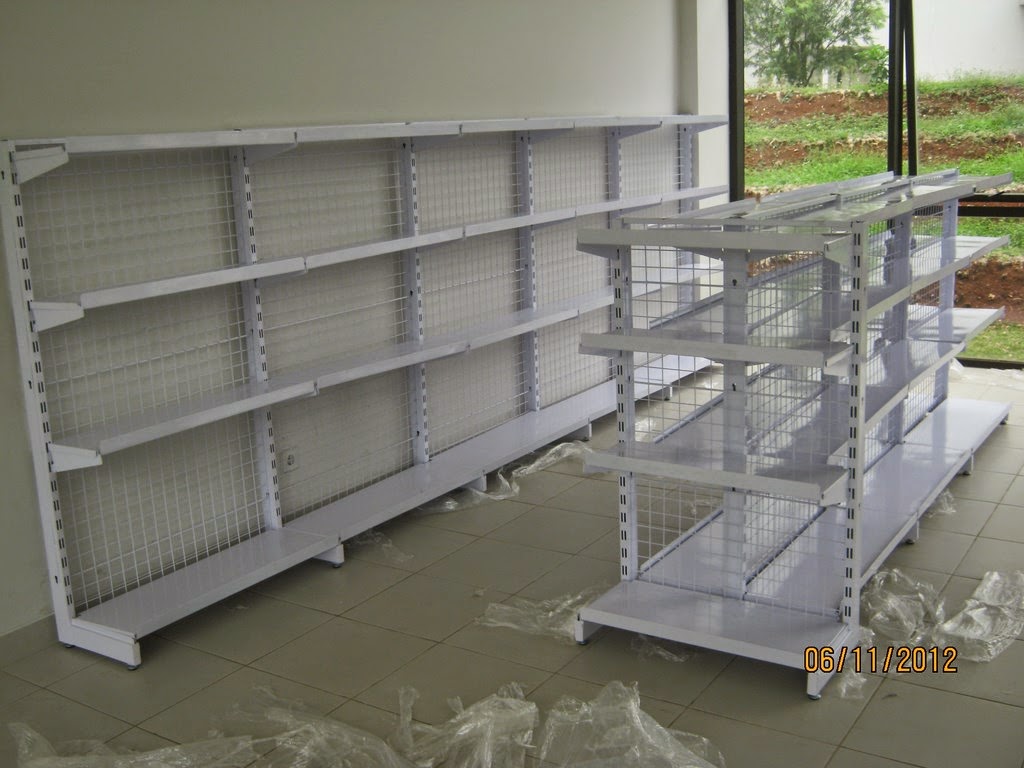 Rak Minimarket Murah Tipe RR13 [BEST SELLER] RAK GONDOLA MINIMARKET