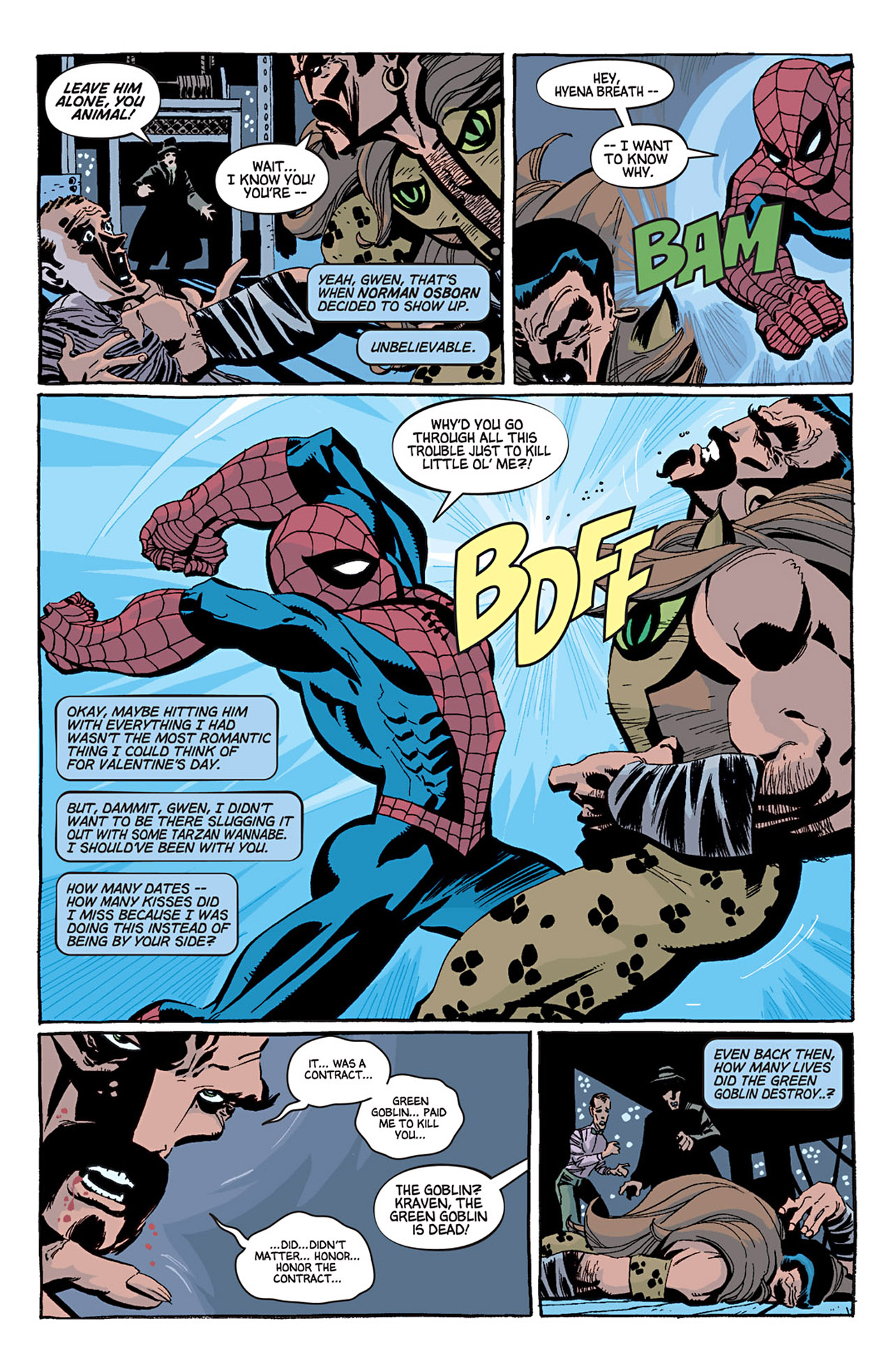 Read online Spider-Man: Blue comic -  Issue #6 - 16