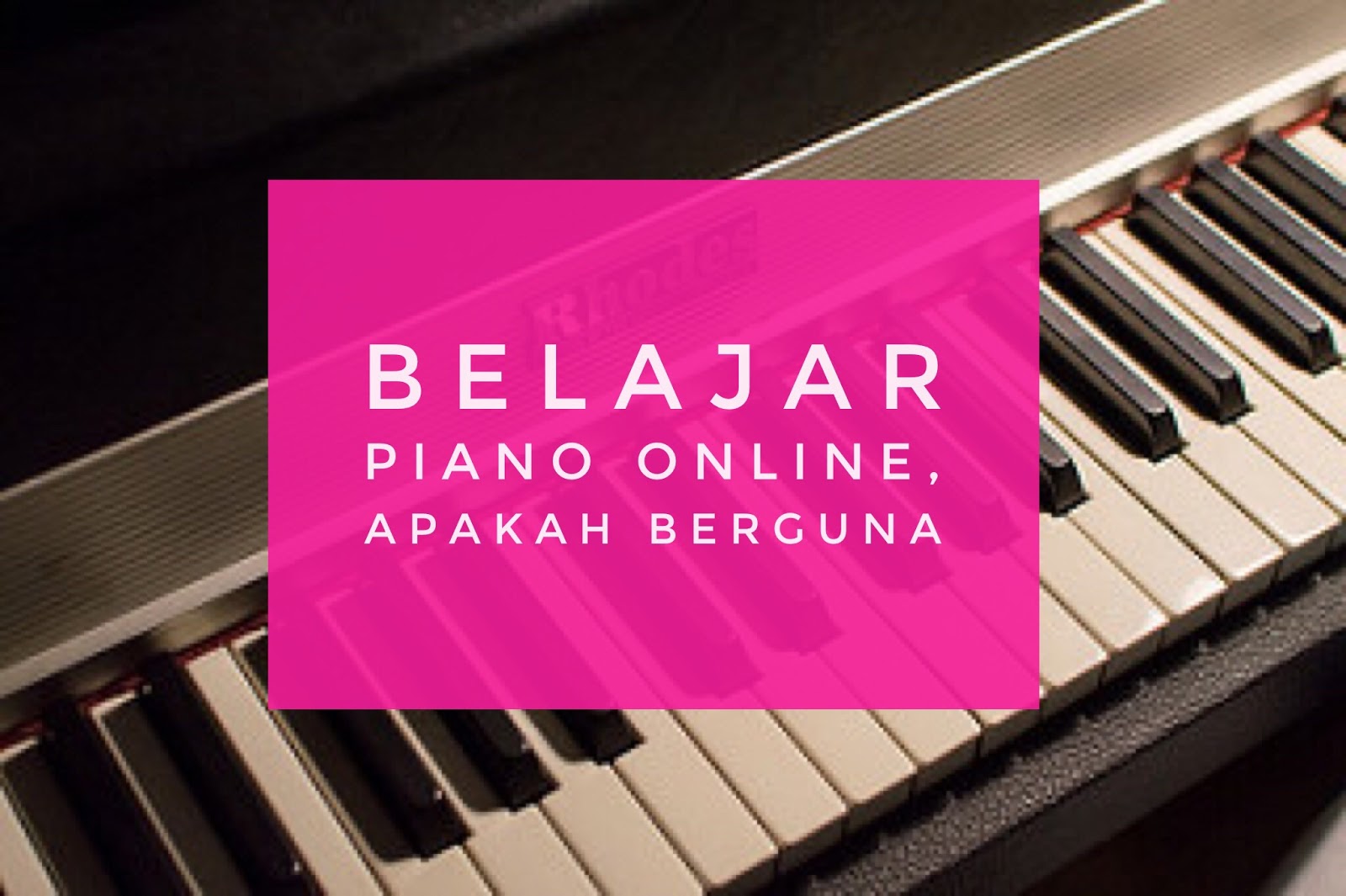 Buku panduan belajar piano pdf download Buku panduan belajar piano pdf download