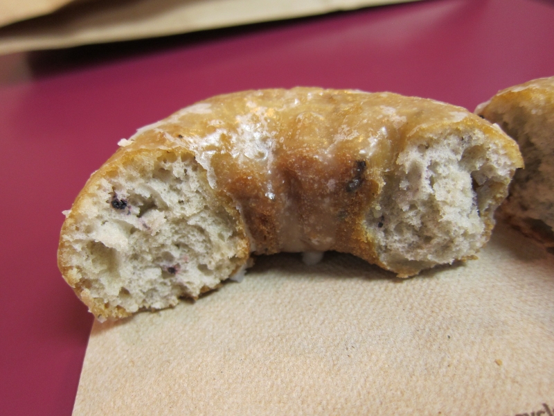 Review Dunkin' Donuts Blueberry Cake Donut Brand Eating. Your